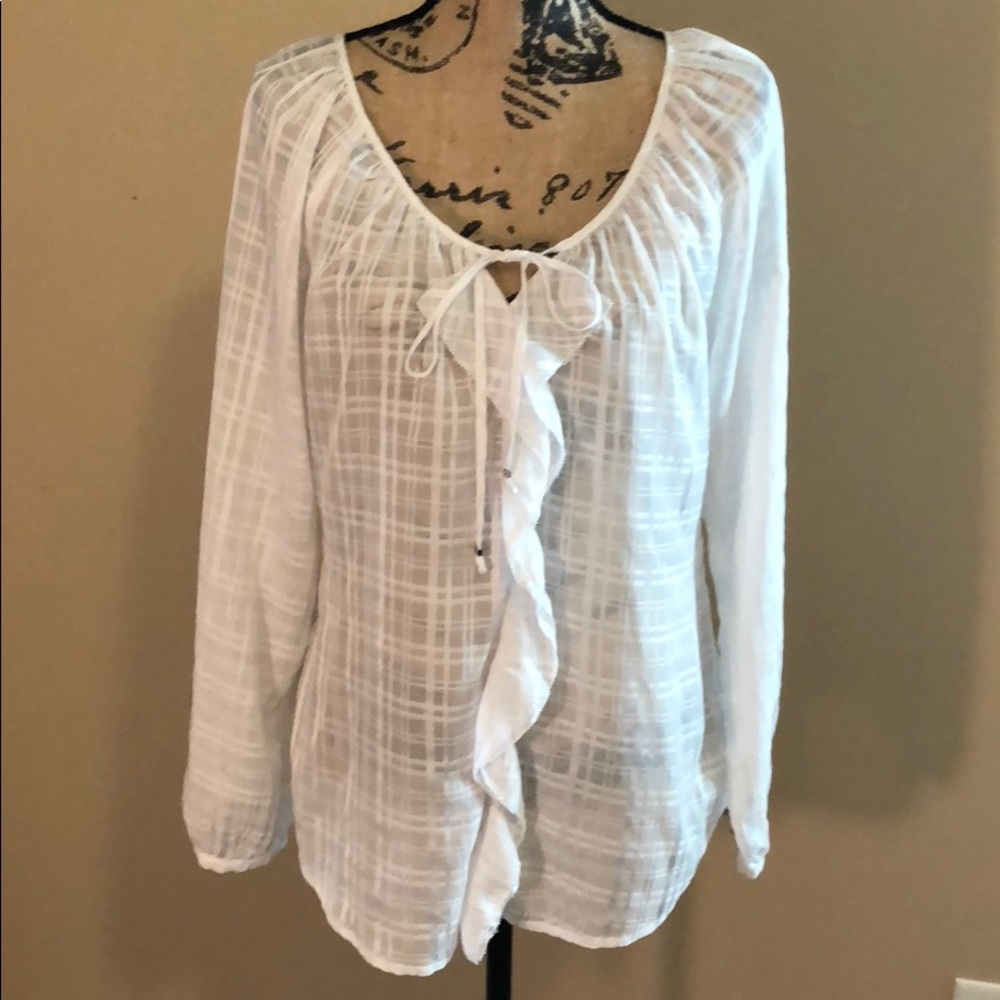 Whbm size L blouse